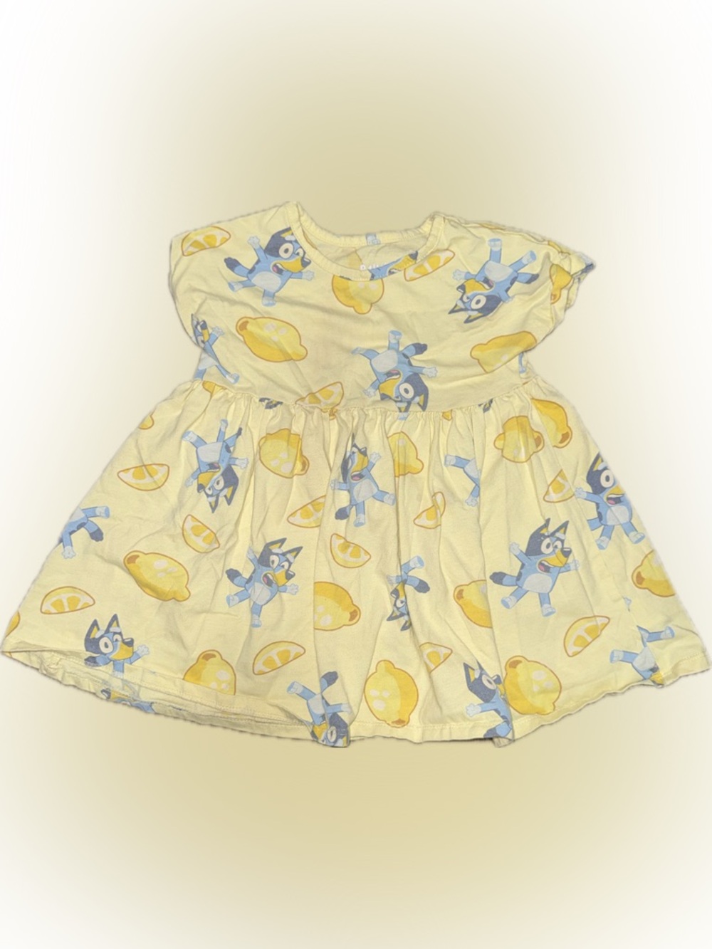 Toddler Girls Bluey Lemon Dress